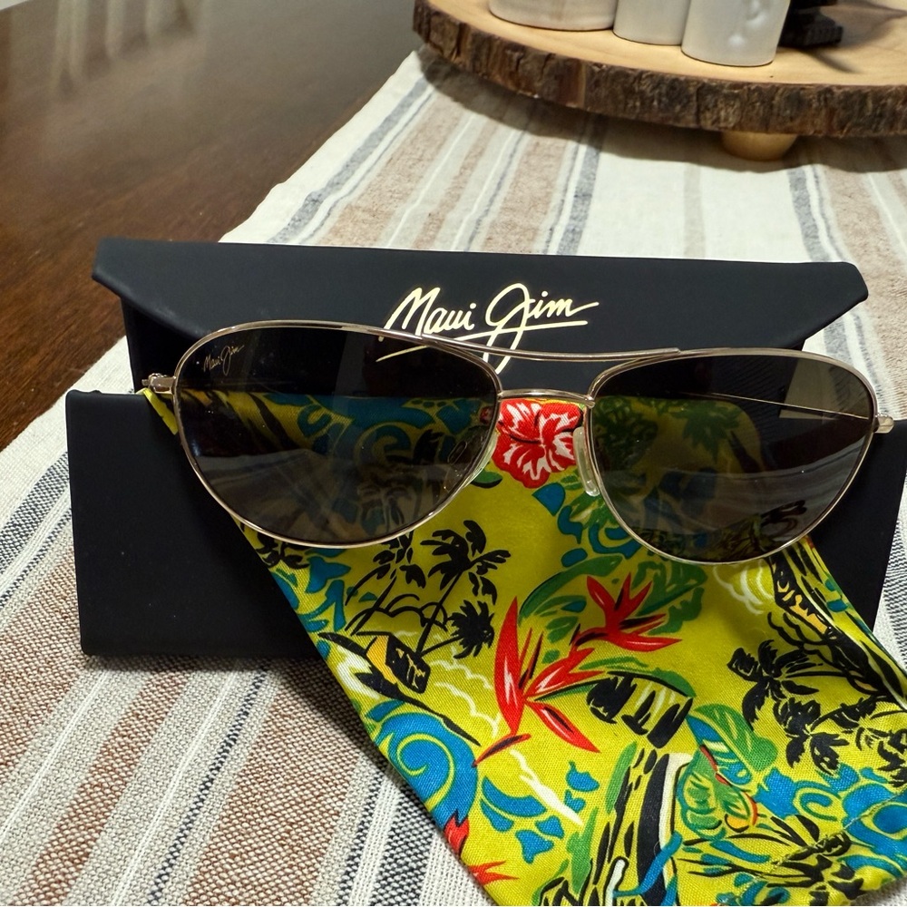 Maui Jim Baby Beach polarized Sunglasses Excellent Condition
